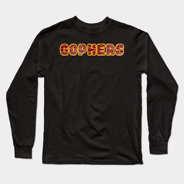 Gophers Long Sleeve T-Shirt by sydlarge18